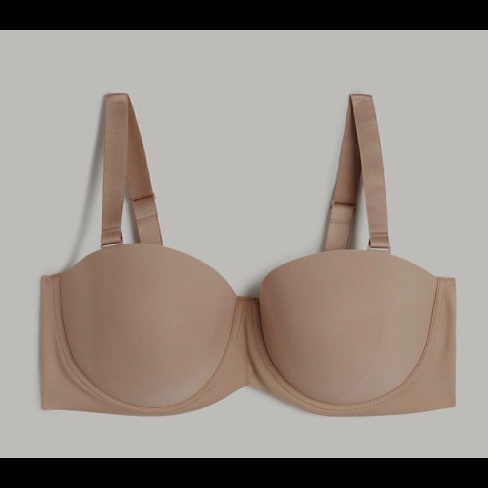 Intimissimi Carola Bandeau Bra in Microfiber Size 36DD - Picture 2 of 5